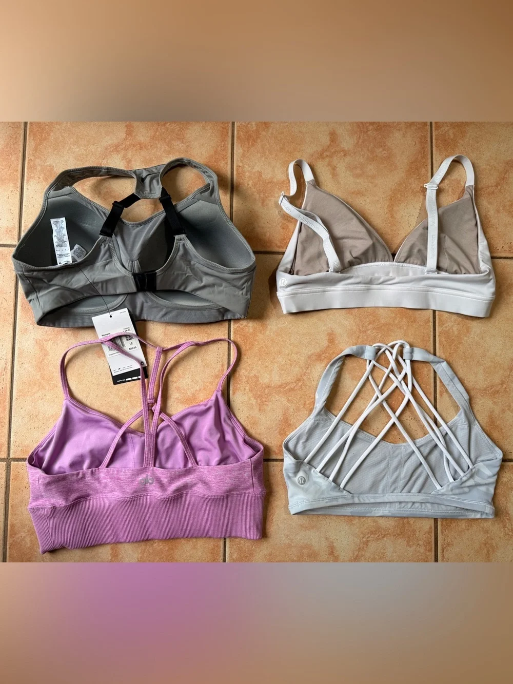 Alo Nike Lululemon -Athletic sport bra Bundle